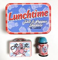 Lunchtime Salt and Pepper Shakers By Vandor Fifi The Poodle