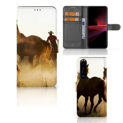Sony Xperia 1 III | Telefoonhoesje | Met pasjeshouder | Design Cowboy