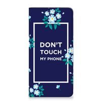 Samsung Galaxy A14 4G Design Case Flowers Blue DTMP