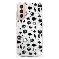 Extreme Case Samsung Galaxy S21 FE Silver Punk - thumbnail