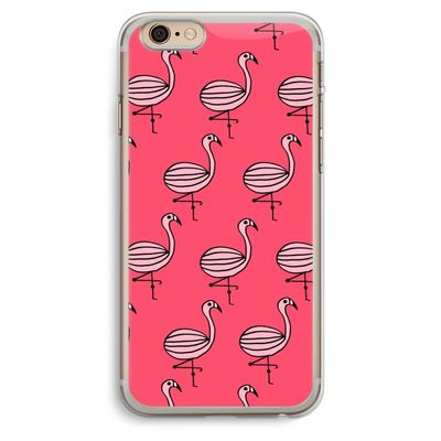 Flamingo: iPhone 6 Plus / 6S Plus Transparant Hoesje
