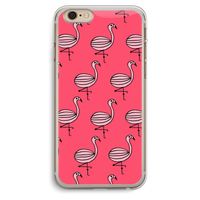 Flamingo: iPhone 6 Plus / 6S Plus Transparant Hoesje