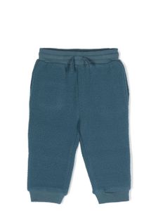 Stella McCartney Kids pantalon de jogging Fox en polaire - Bleu