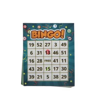 Bingokaarten 500 Vellen Op Blok Bingokaarten 500 Vellen Op Blok