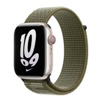Apple Nike Sport Loop Apple Watch 42mm / 44mm / 45mm / 49mm Sequoia / Pure Platinum