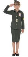Army girl soldaten kostuum voor meisjes 145-158 (10-12 jaar)  -