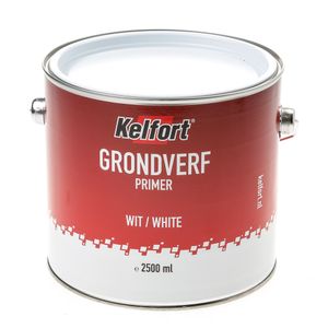 Grondverf wit 2500ml.