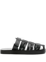 Ancient Greek Sandals sandales Filoklis en cuir - Noir - thumbnail