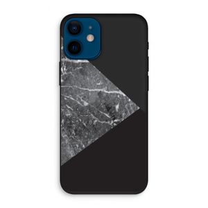 Combinatie marmer: iPhone 12 mini Biologisch afbreekbaar hoesje