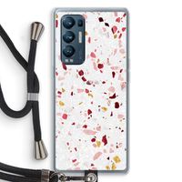 Terrazzo N°9: Oppo Find X3 Neo Transparant Hoesje met koord
