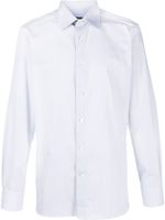 Zegna chemise en coton à manches longues - Blanc - thumbnail