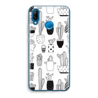 Cactusmotief: Huawei P20 Lite Transparant Hoesje