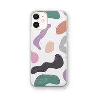 Memphis Shapes: iPhone 12 Transparant Hoesje