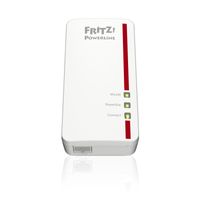 FRITZ! Powerline 1260E 1200 Mbit/s Ethernet LAN Wifi Wit 1 stuk(s) - thumbnail
