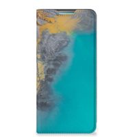 Samsung Galaxy A53 Standcase Marble Blue Gold