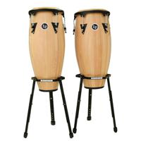 Latin Percussion LPA646B-AW LP Aspire Wood Congas 10+11 + stand - thumbnail