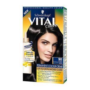 Schwarzkopf Schwarzkopf Vital Haarverf - Zwart 90