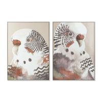 Canvas DKD Home Decor polyestyreen Canvas 104 x 4,5 x 143,5 cm