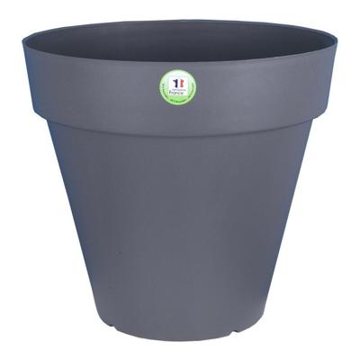 Bloempot Riviera 414076 Cirkelvormig Grijs Plastic