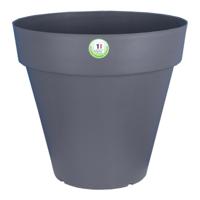 Bloempot Riviera 414076 Cirkelvormig Grijs Plastic