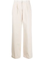 A.P.C. pantalon de tailleur à coupe droite - Tons neutres