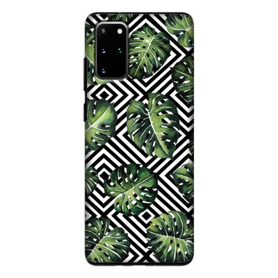Geometrische jungle: Samsung Galaxy S20 Plus Tough Case