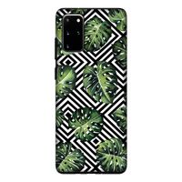 Geometrische jungle: Samsung Galaxy S20 Plus Tough Case