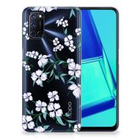 OPPO A52 | A72 Uniek | TPU Case | Blossom White