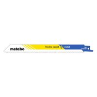 Metabo Accessoires Reciprozaagbladen "Flexible Wood + Metal" (200 st.) | BiM 200x0,9 mm/2,5 - 625497000