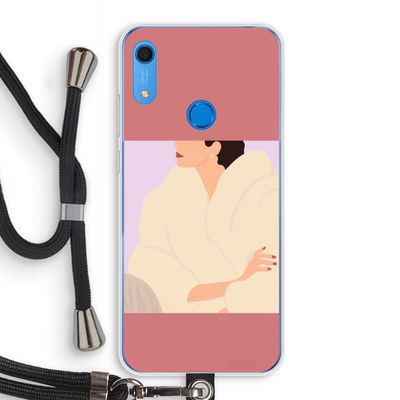 Cosy: Huawei Y6s Transparant Hoesje met koord