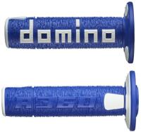 Domino rubber handvat "a360 rubber grip a360 bl/we 120/123mm closed