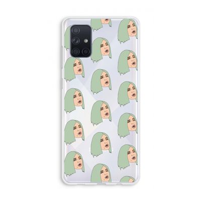 King Kylie: Galaxy A71 Transparant Hoesje