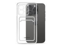 Mobilize Mobilize Gelly Card Case Apple iPhone 15 Pro Clear