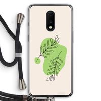 Beleaf in you: OnePlus 7 Transparant Hoesje met koord