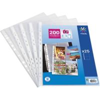 Viquel geperforeerde showtas voor foto's, pak van 25 stuks