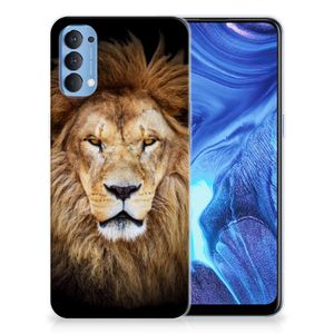 OPPP Reno 4 TPU Hoesje Leeuw