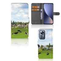 Xiaomi 12 Pro | Telefoonhoesje | Met pasjeshouder | Koeien