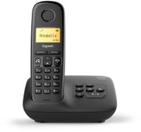 Gigaset A270A DECT draadloze telefoon met antwoordapparaat, zwart - thumbnail