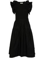 Ulla Johnson robe mi-longue Francine - Noir - thumbnail