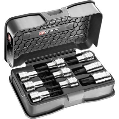 Facom Schroevendraaierbitinzet Werkplaats Grootte T 20, T 25, T 27, T 30, T 40, T 45, T 50, T 55, T 60 1 set(s)