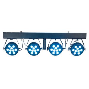 Showtec Lightset PRO 9/10 T-bar met 4 spots RGBM