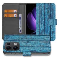 OPPO Reno 13 Pro | Book Style Case | Wood Blue