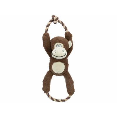 Knuffel voor honden Trixie Polyester Pluche Katoen Aap 40 cm