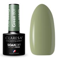 Claresa uv/led gellak 5ml green 801 quiet forest