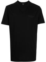 Giorgio Armani t-shirt à logo imprimé - Noir