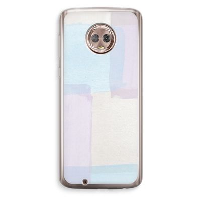 Square pastel: Motorola Moto G6 Transparant Hoesje