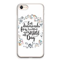 Diamonds: iPhone 8 Transparant Hoesje