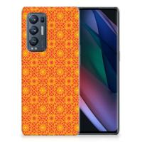 OPPO Find X3 Neo | TPU bumper | Batik Oranje