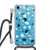 Terrazzo N°13: iPhone XR Transparant Hoesje met koord