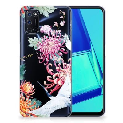 OPPO A52 | A72 | TPU Hoesje | Bird Flowers